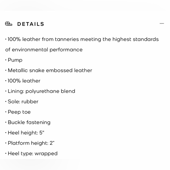 Martina Metallic Snake Embossed Leather Peep-Toe Platform Pump - Picture 5 of 5